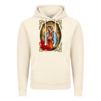 Vintage Artic our lady of guadalupe frame Vintage Hoodie - BarkalooDesign