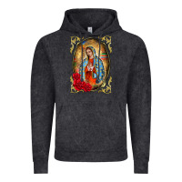 Our Lady Of Guadalupe Frame Vintage Hoodie | Teevron
