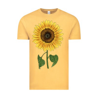 Vintage Mustard giganteus sunflower Vintage Tee - LillyAllenDesigns