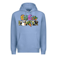 Colony Blue Egg hunter Easter Day Premium Hoodie - HowdyJamesFarm