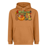 Meerkat Welcome Fall Heavyweight Hoodie - NancyCooperArtShop