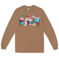 Toasted Coconut mom fuel coffee cups Long Sleeve Tee - NancyCooperArtShop