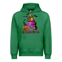 Emerald Horror Coffee Urban Hoodie - FaDigitalArtStudio