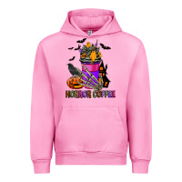 Fuchsia Pink Horror Coffee Urban Hoodie - FaDigitalArtStudio