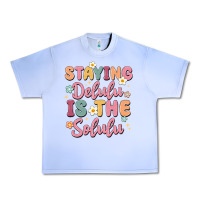 Grape Ice staying delulu is the solulu Urban Heavy Tee - MaliasSmallBusiness