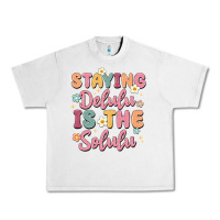 Lunar Rock staying delulu is the solulu Urban Heavy Tee - MaliasSmallBusiness