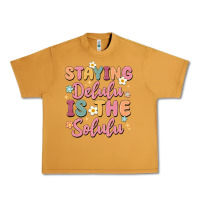 Peanut Butter staying delulu is the solulu Urban Heavy Tee - MaliasSmallBusiness