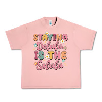 Salmon staying delulu is the solulu Urban Heavy Tee - MaliasSmallBusiness