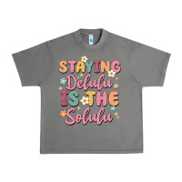 Tornado staying delulu is the solulu Urban Heavy Tee - MaliasSmallBusiness