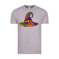 Vintage Zinc Spider Web Witch Hat Vintage Tee - Jasminsmagicworld