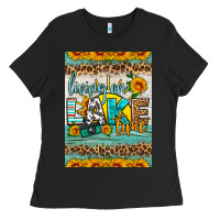 Black living on lake time air freshener Ladies Tee - HRA Design Shop