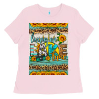 Bubblegum Pink living on lake time air freshener Ladies Tee - HRA Design Shop