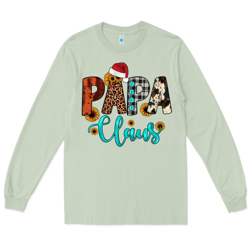 Papa Claus Long Sleeve Tee by JahusDesignShop | Teevron