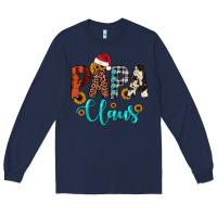 Navy papa claus Long Sleeve Tee - JahusDesignShop