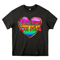 Asphalt dont hide your pride Heavy Core Tee - HRA Design Shop