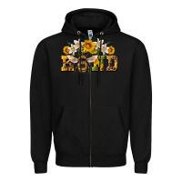 Black bee kind Zipper Hoodie - Artiststas
