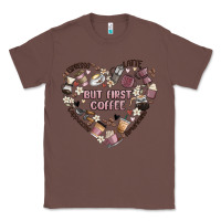 Chestnut but first coffee Classic Tee - MaliasSmallBusiness