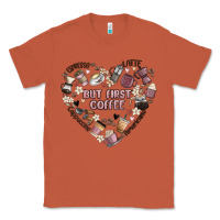 Copper but first coffee Classic Tee - MaliasSmallBusiness