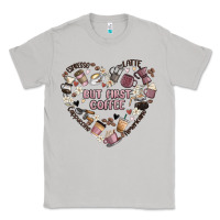 Moon Dust but first coffee Classic Tee - MaliasSmallBusiness