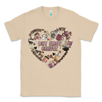 Mushroom but first coffee Classic Tee - MaliasSmallBusiness