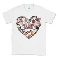 White but first coffee Classic Tee - MaliasSmallBusiness