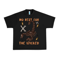 Black no rest for the wicked Urban Heavy Tee - MaliasSmallBusiness