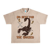French Oak no rest for the wicked Urban Heavy Tee - MaliasSmallBusiness