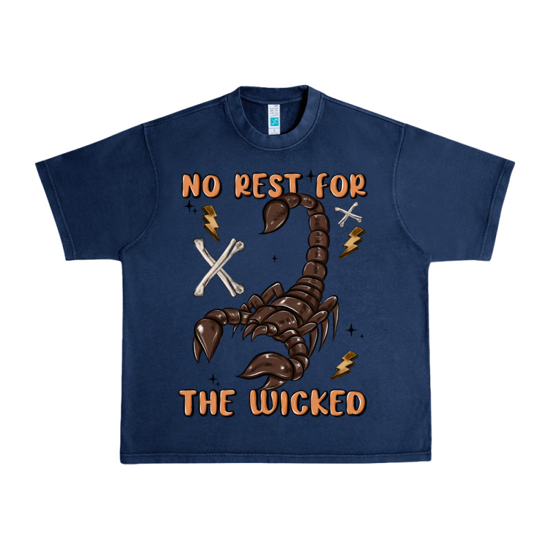 No Rest For The Wicked Urban Heavy Tee by MaliasSmallBusiness | Teevron