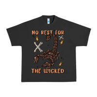 Pigment Black no rest for the wicked Urban Heavy Tee - MaliasSmallBusiness
