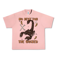Salmon no rest for the wicked Urban Heavy Tee - MaliasSmallBusiness