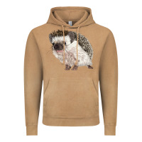 Vintage Camel Hedgehog Illustrations Vintage Hoodie - LillyAllenDesigns