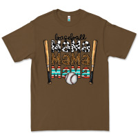 Cacao baseball mama mama mama Premium Tee - CowhideDigitalArt