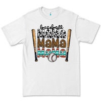 White baseball mama mama mama Premium Tee - CowhideDigitalArt