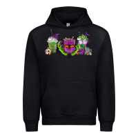 Halloween Coffee Cups Urban Hoodie | Teevron