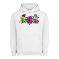 Pigment Lunar Rock Halloween Coffee Cups Urban Hoodie - FaDigitalArtStudio