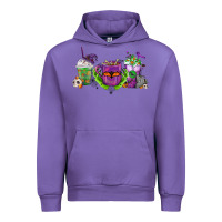 Tulip Halloween Coffee Cups Urban Hoodie - FaDigitalArtStudio