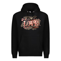 Black Love America 4th of july Premium Hoodie - HowdyJamesFarm