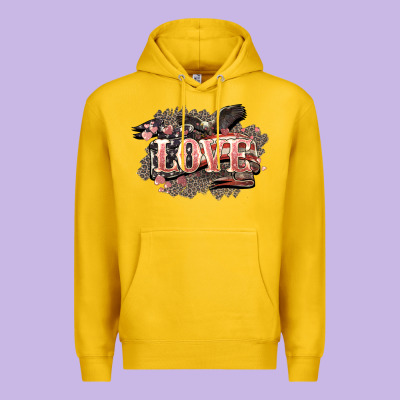 Love America 4th Of July Premium Hoodie Designed By Howdyjamesfarm