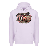 Lilac Love America 4th of july Premium Hoodie - HowdyJamesFarm