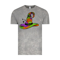 Cloud Rock Witch Hat With Spiders Vintage Tee - Jasminsmagicworld