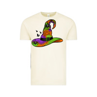 Vintage Arctic Witch Hat With Spiders Vintage Tee - Jasminsmagicworld