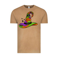 Vintage Camel Witch Hat With Spiders Vintage Tee - Jasminsmagicworld