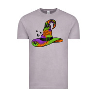 Vintage Zinc Witch Hat With Spiders Vintage Tee - Jasminsmagicworld