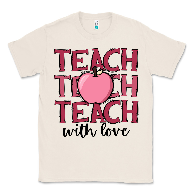 Teach With Love Classic Tee by JahusDesignShop | Teevron