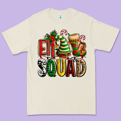 Elf Squad With Elf Hat And Socks Premium Tee Designed By Adodesignshop
