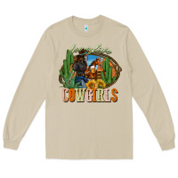 Mushroom long live cowgirls Long Sleeve Tee - NancyCooperArtShop