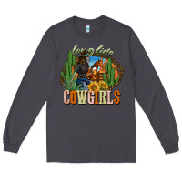 Smoke long live cowgirls Long Sleeve Tee - NancyCooperArtShop