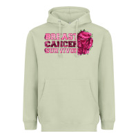Matcha Breast Cancer Survivor Heavyweight Hoodie - texasbilliewilder