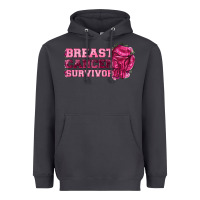Smoke Breast Cancer Survivor Heavyweight Hoodie - texasbilliewilder