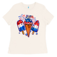 Bone 4th of July ice creams Ladies Tee - Neo Western